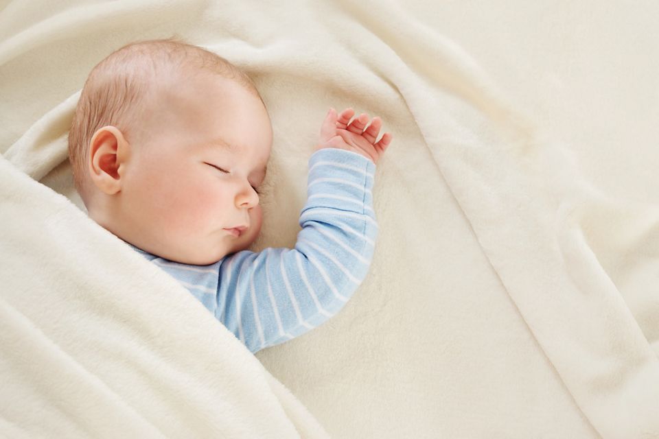 A melhor posição para o bebê dormir