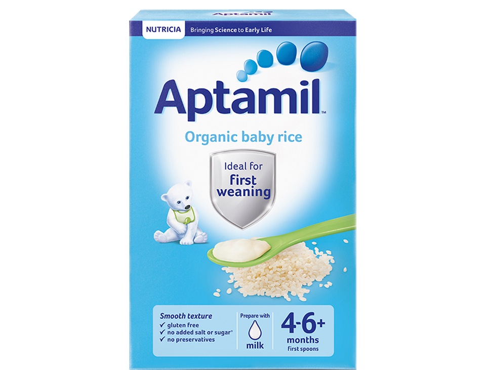 Aptamil Organic Baby Rice Baby Rice Cereal Aptaclub