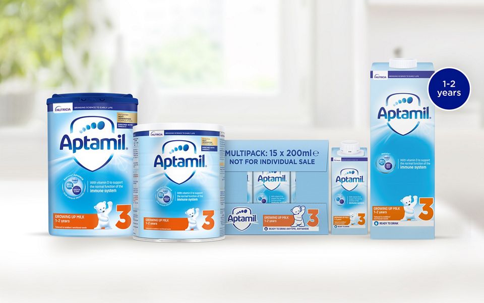 Aptamil 3 Formula Milk Suitable For Toddlers 1 2 Years