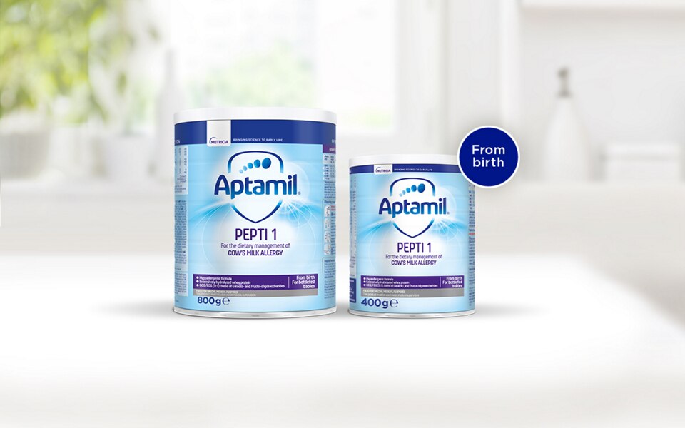 Aptamil Pepti 1 Baby Formula For Cows Milk Allergy Aptaclub