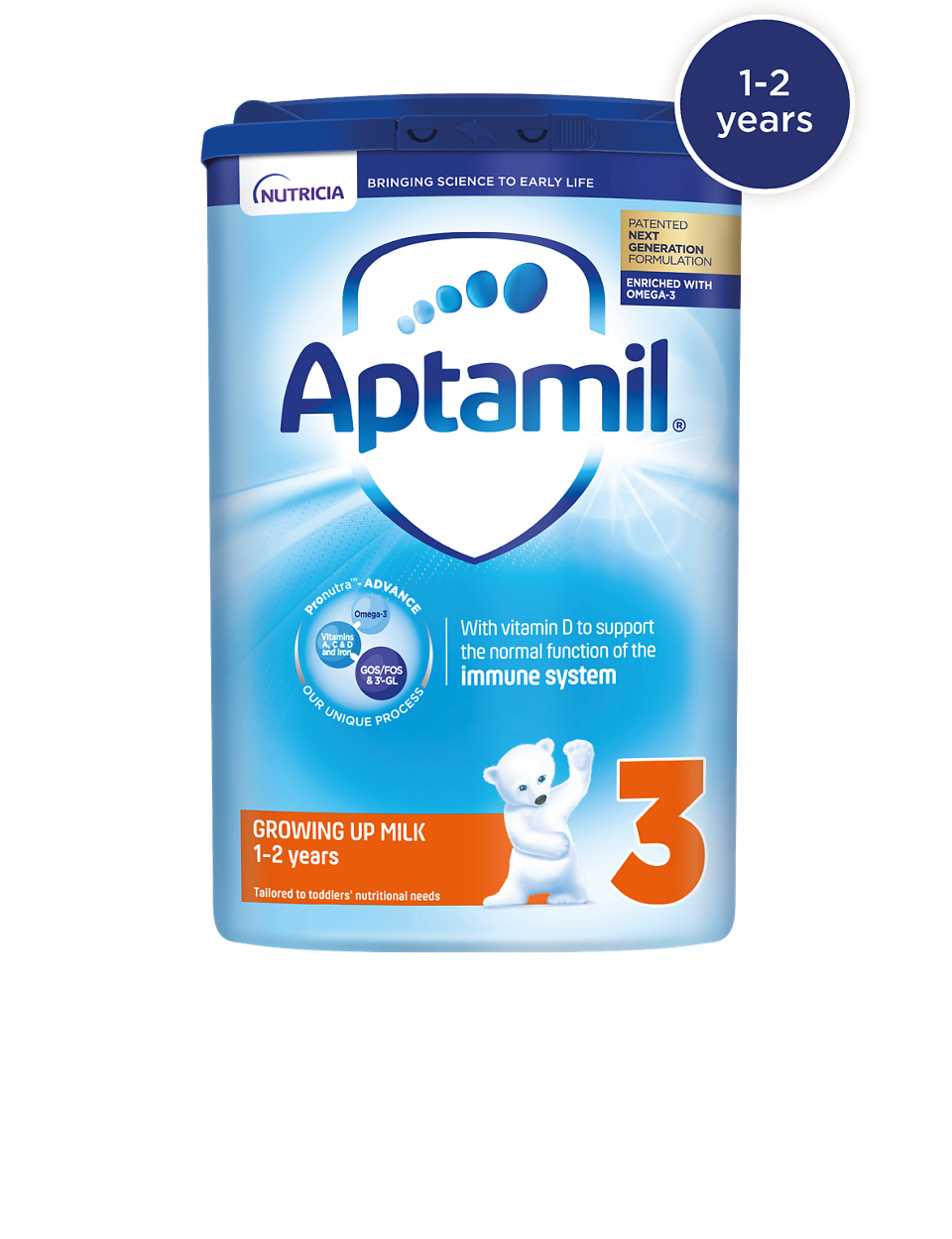 Aptamil 3 Formula Milk Suitable For Toddlers 1 2 Years