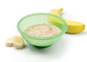 homemade banana puree for baby