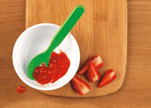 strawberry puree baby