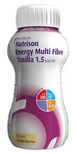 Nutrison Energy Multi Fibre Vanilla 200ml Bottle