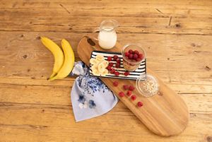 Bananen-Himbeer-Kindermüsli