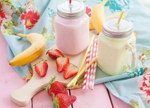 aptaclub at banana strawberry smoothie