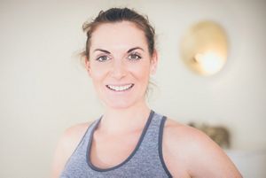 Schwangere macht Sport