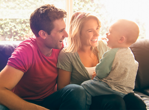 family with baby faq header