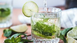Holunderblüten-Mocktail
