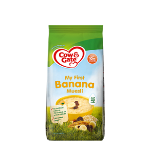 My first banana muesli