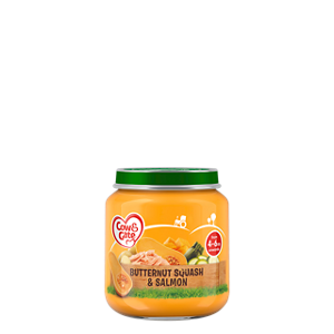 Butternut squash and salmon