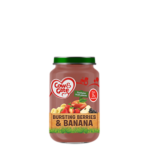 Bursting berries and bananas