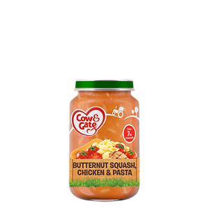 Butternut squash, chicken and pasta