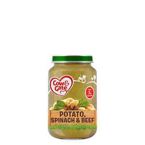 Potato, spinach and beef