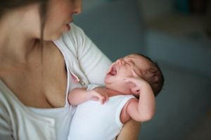crying newborn