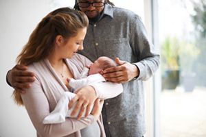 parents and newborn baby
