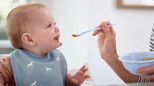 Baby Being Fed