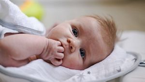 Baby Hand In Mouth