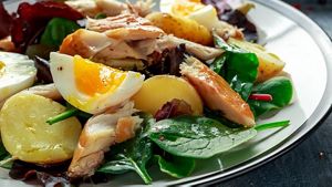 Egg Fish Potato Salad