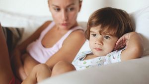 Toddler Upset With Mum