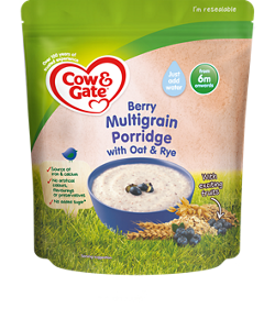 Berry Multigrain Porridge with Oat and Rye