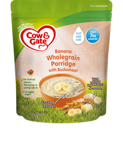 Banana Wholegrain Porridge with Buckwheat