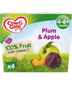 Apple and plum pots