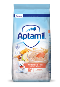 Aptamil® Multigrain & Fruit Bircher Muesli