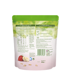 Aptamil® Organic Banana and Strawberry Porridge