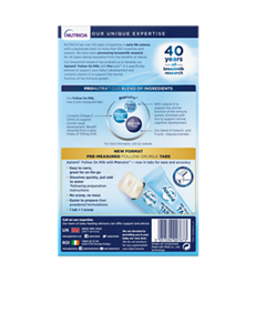 New Aptamil® Follow On Milk Pre-Measured Tabs