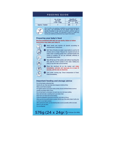 New Aptamil® Follow On Milk Pre-Measured Tabs