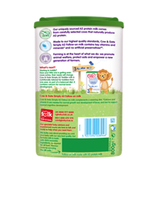 NEW Cow and Gate Simply A2 Follow-on Milk