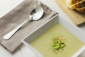 Leek and Potato Soup horizontal