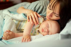 Baby schläft