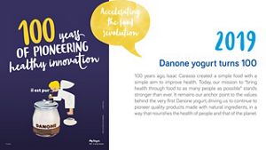 About Danone - History - 2019 About Danone - History - 2019